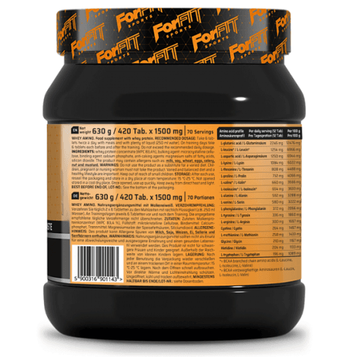 آمینو وی فورفیت ForFIT WHEY AMINO — تصویر ۲