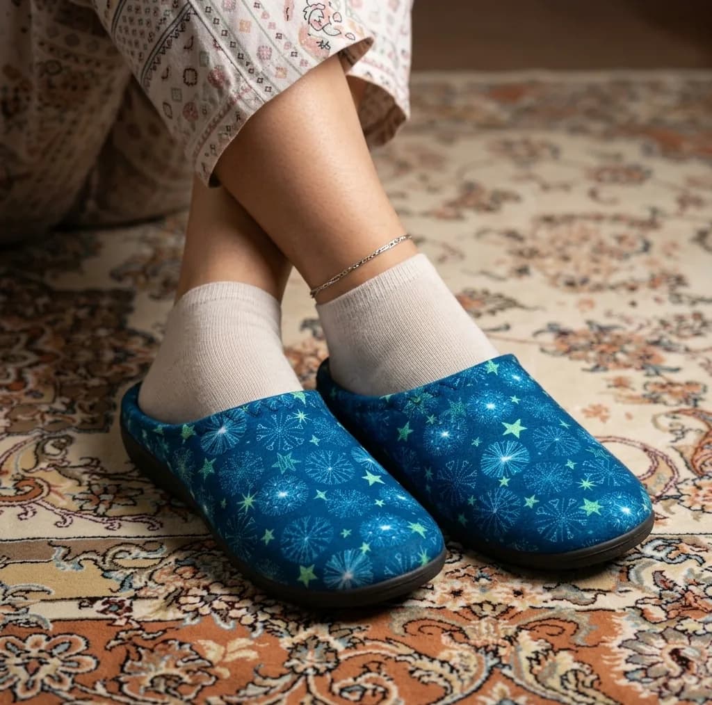 دمپایی حوله‌ای گزر مدل DL1003 — تصویر ۲