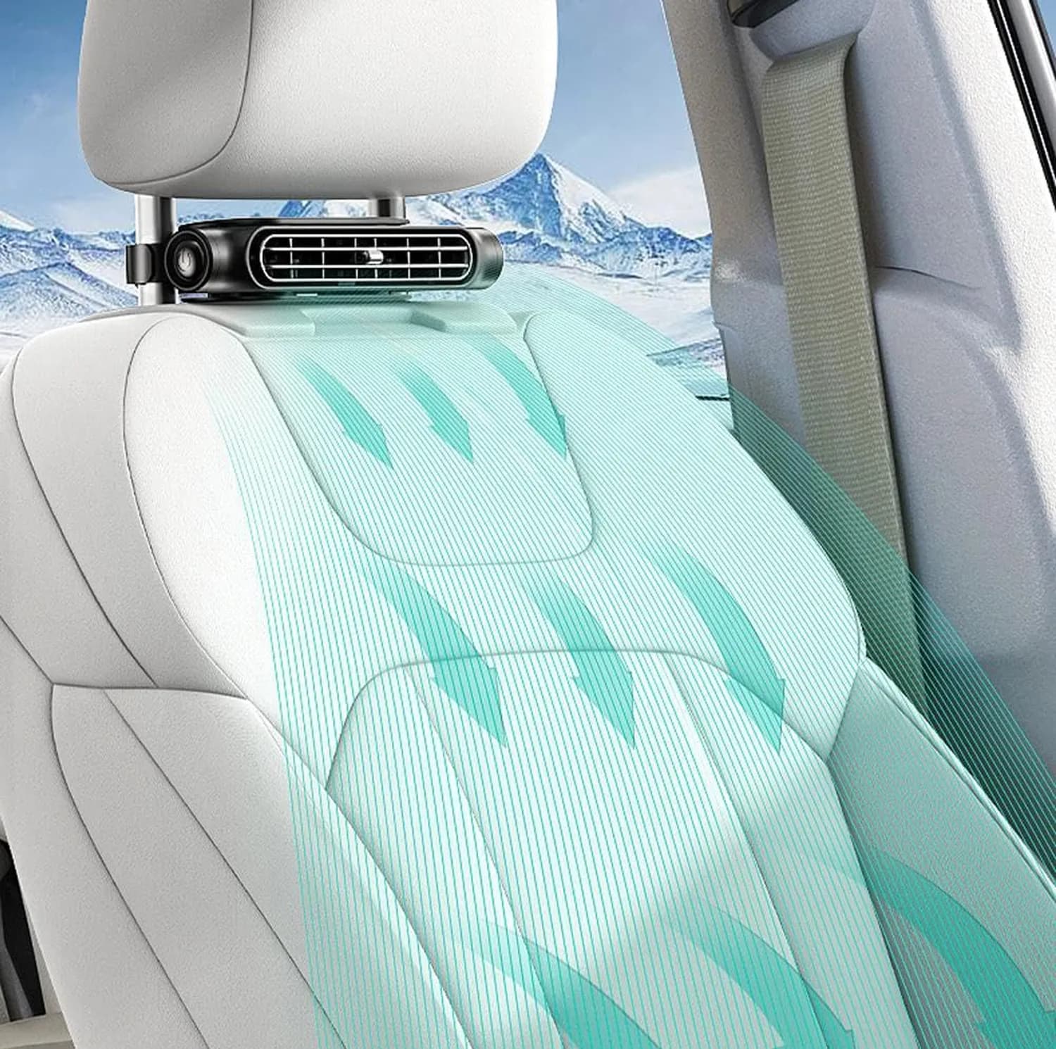 پنکه گردنی مدل CAR SEAT-CF04 — تصویر ۸