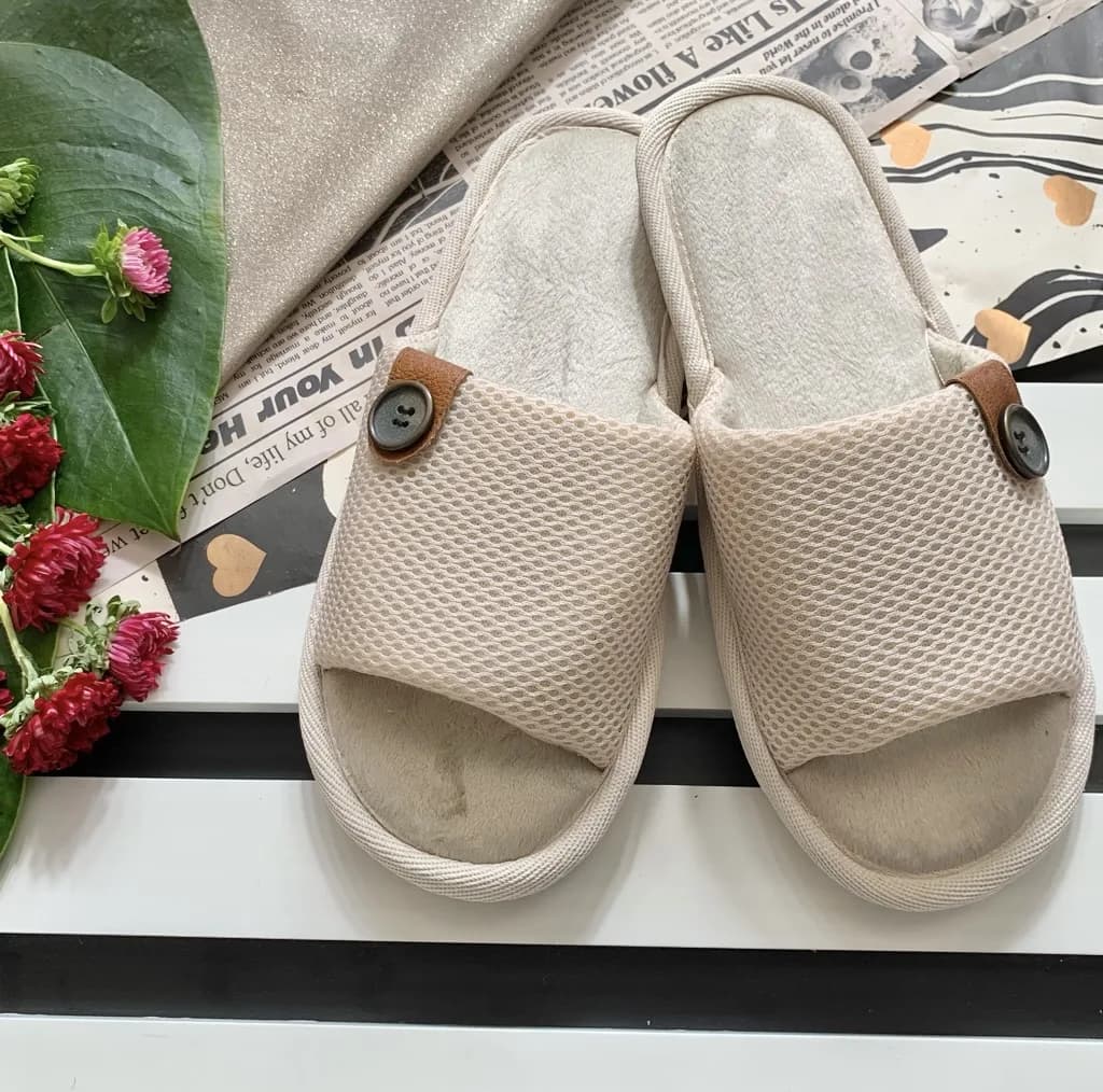 دمپایی حوله‌ای نیکتا مدل آریا Cr-03 — تصویر ۶