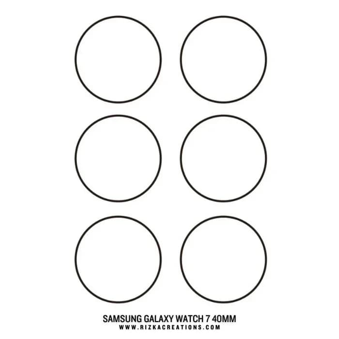 محافظ صفحه ساعت سامسونگ galaxy watch 7 هیدروژل — تصویر ۲