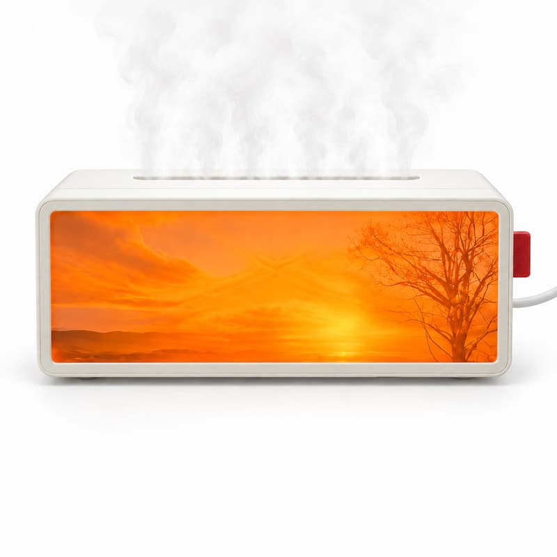 دستگاه بخور ساز و خوشبو کننده دکوری مدل fireplace aroma diffuser