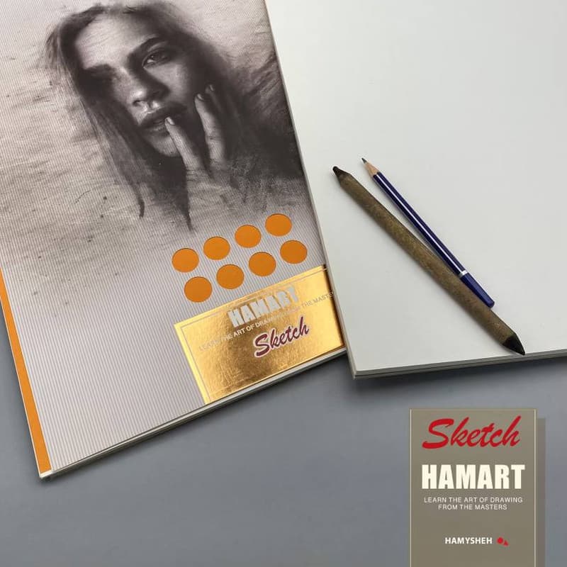 دفتر طراحی همیشه مدل Sketch کد 042 — تصویر ۲