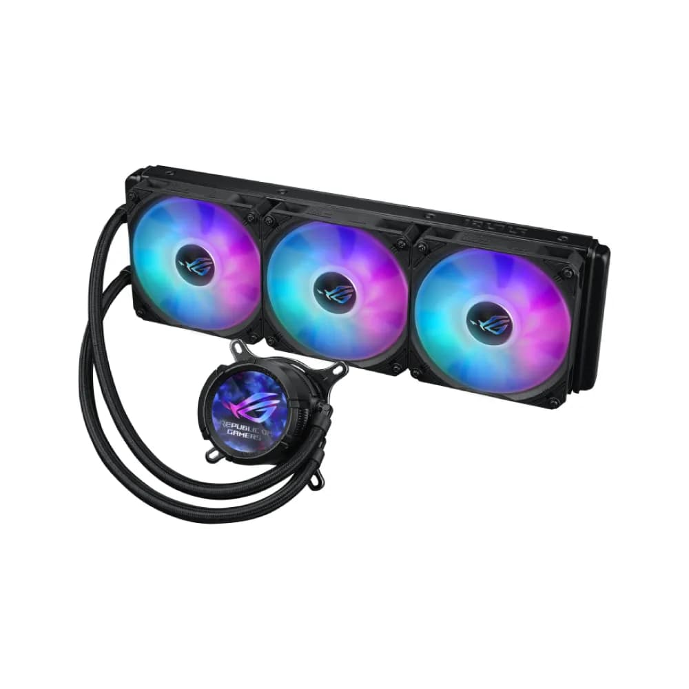 Cooling Asus STRIX LC III 360 ARGB LCD Black — تصویر ۲