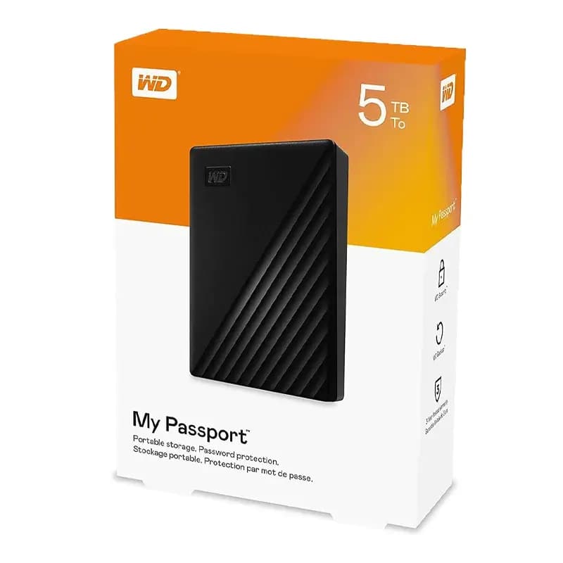 هارد اکسترنال وسترن دیجیتال My Passport 5tb