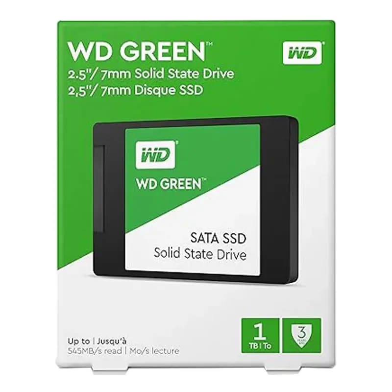 حافظه اس‌اس‌دی وسترن دیجیتال GREEN ظرفیت 1 ترابایت