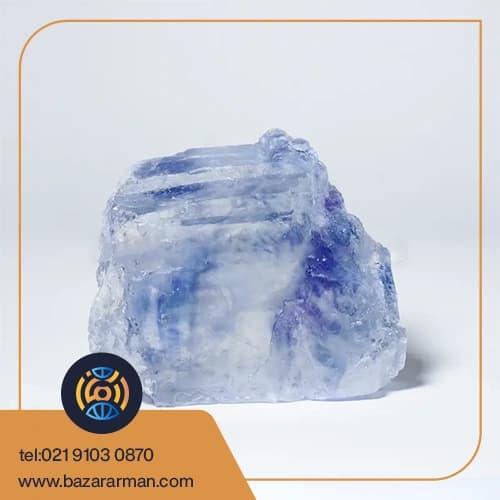 سنگ نمک کریستال آبی گرمسار-رنگ آبی جذاب و کاربرد خوراکی و تزئینی