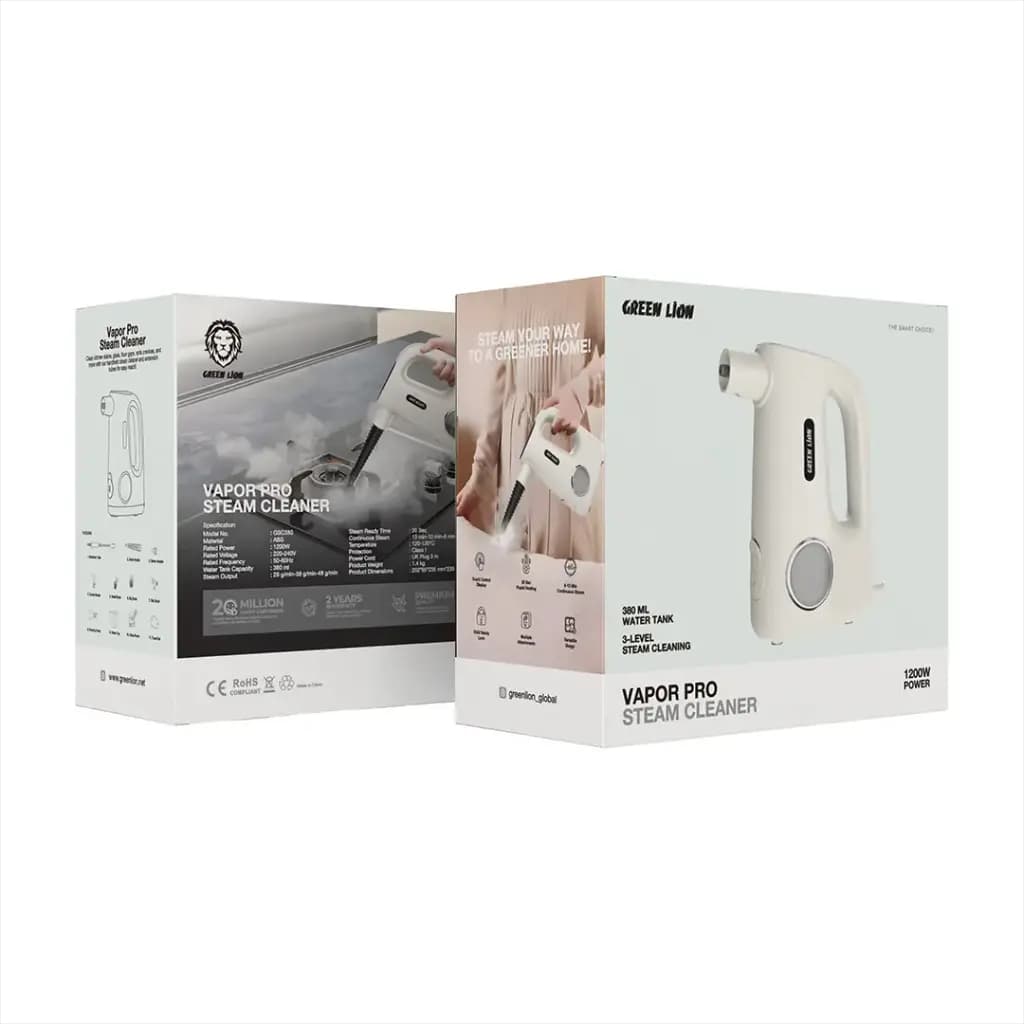 بخارشوی پرو 1200 وات گرین لاین Green Lion Vapor Pro Steam Cleaner 1200W — تصویر ۲