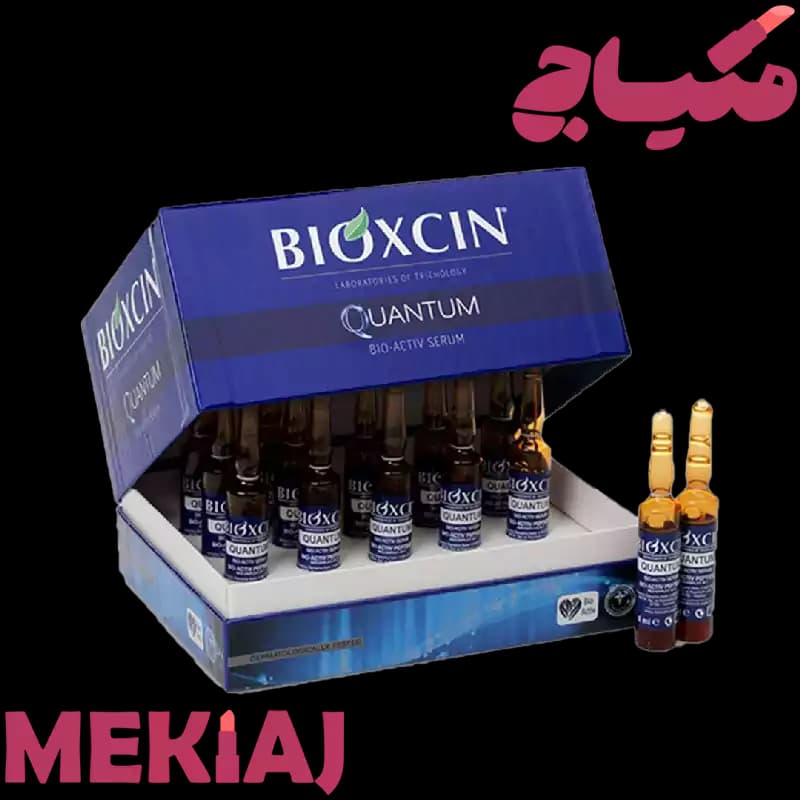 ویال ضد ریزش و رشد مجدد مو بیوکسین مدل کوانتوم