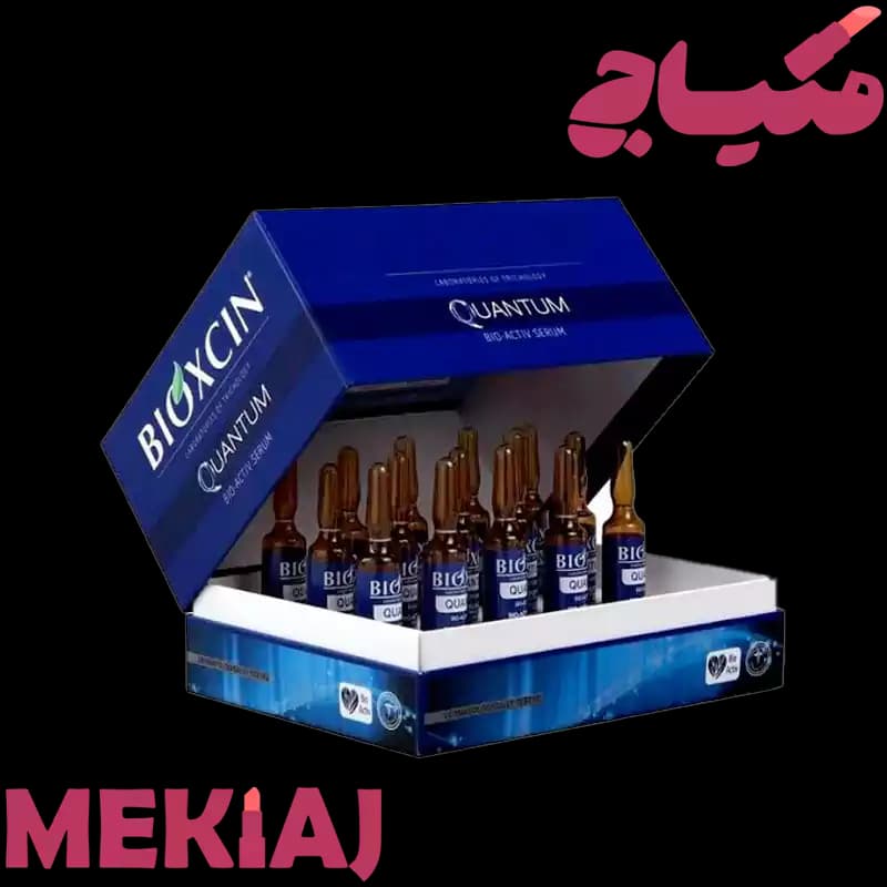 ویال ضد ریزش و رشد مجدد مو بیوکسین مدل کوانتوم — تصویر ۲