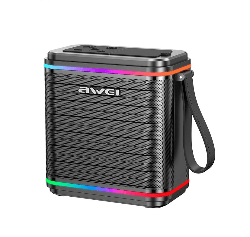اسپیکر بلوتوث اوی Awei KA3 (15 وات، IPX4، TWS، نورپردازی RGB)