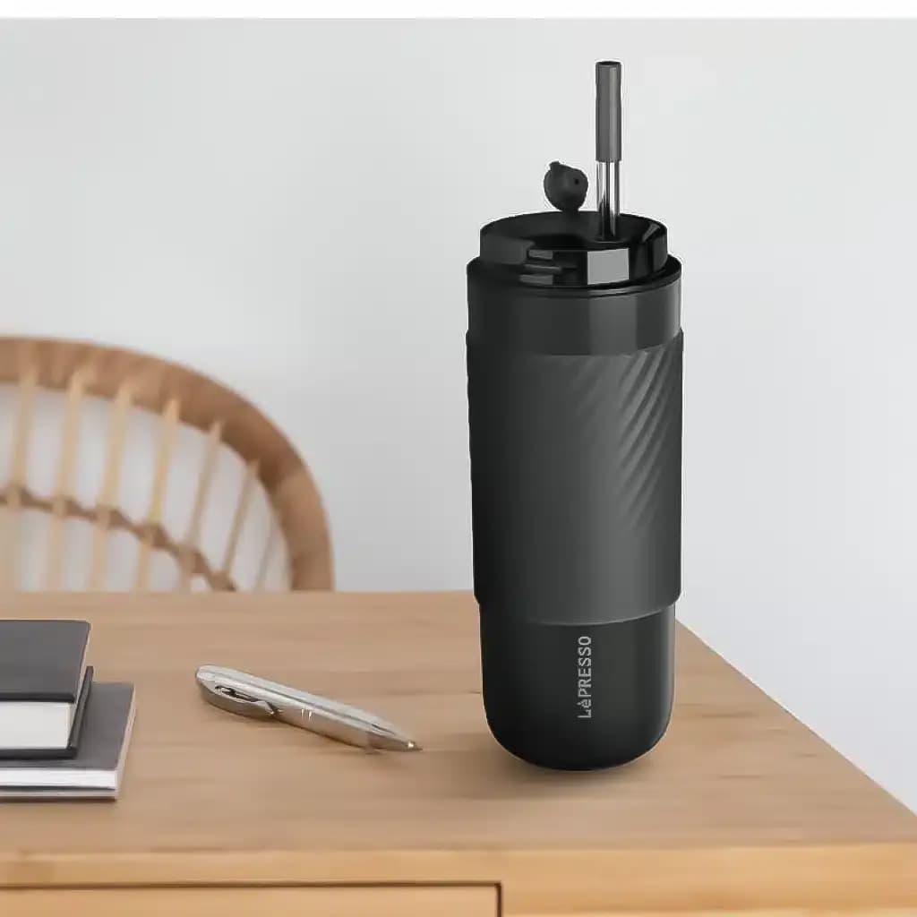 ماگ و فلاسک به همراه فیلتر دمنوش لپرسو Lepresso Thermal Tumbler With — تصویر ۴