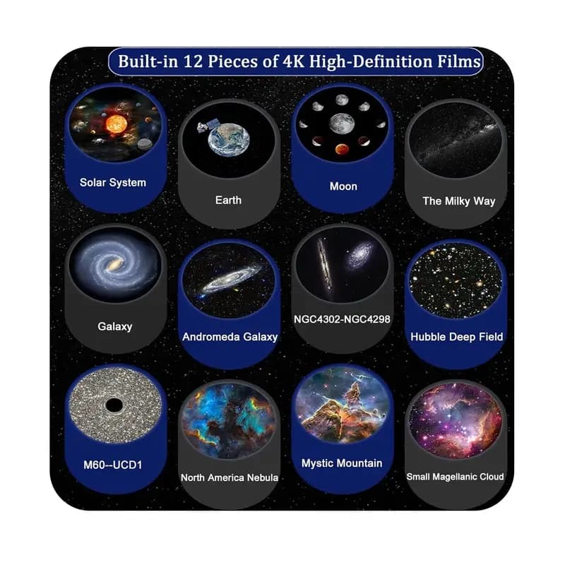 پروژکتور کهکشانی برند Galaxy Projector مدل BL-DQY02‏ — تصویر ۵