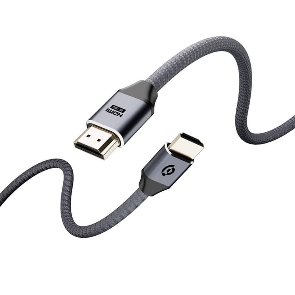 کابل HDMI پاورولوژی 8K طول 2 متر Powerology 8K HDMI Braided Cable