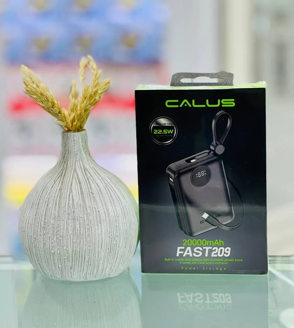 پاوربانک کالوس مدل FAST209 ظرفیت ۲۰۰۰۰ میلی آمپر