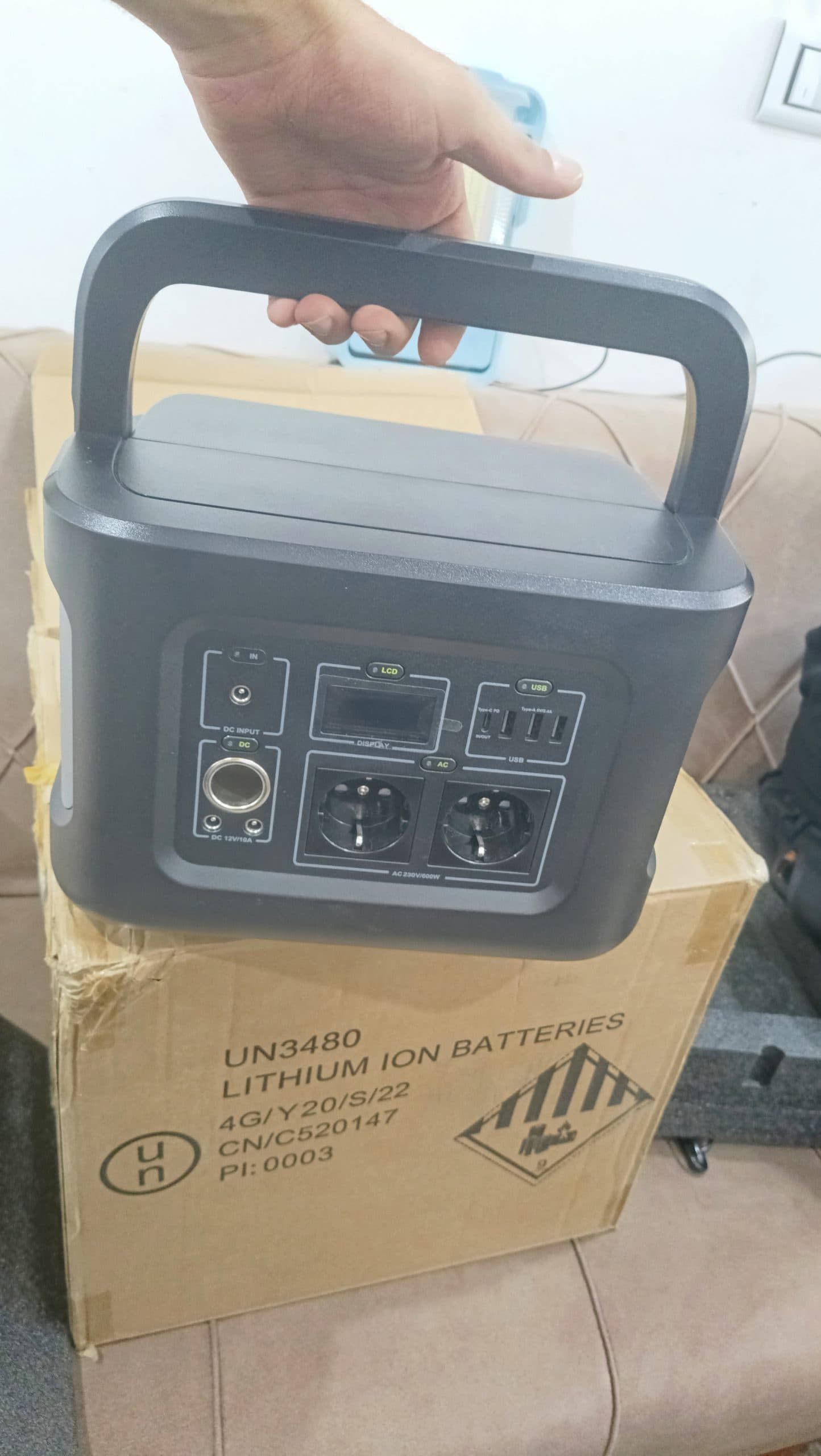 پاور استیشن 600 وات DBK مدل PS-CLO25C54W ظرفیت 622Wh درجه یک — تصویر ۴