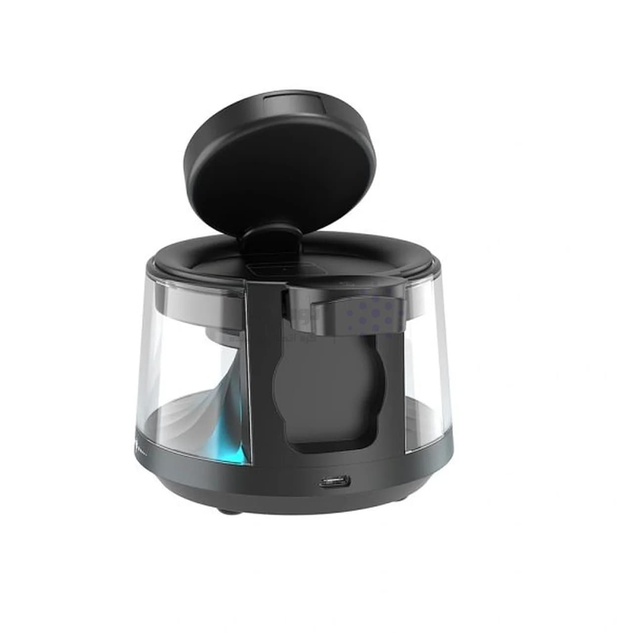 اسپیکر و شارژر وایرلس پنج کاره Wiwu مدل Flow wi-w039 – مشکی (گارانتی شش ماهه شرکتی) — تصویر ۴
