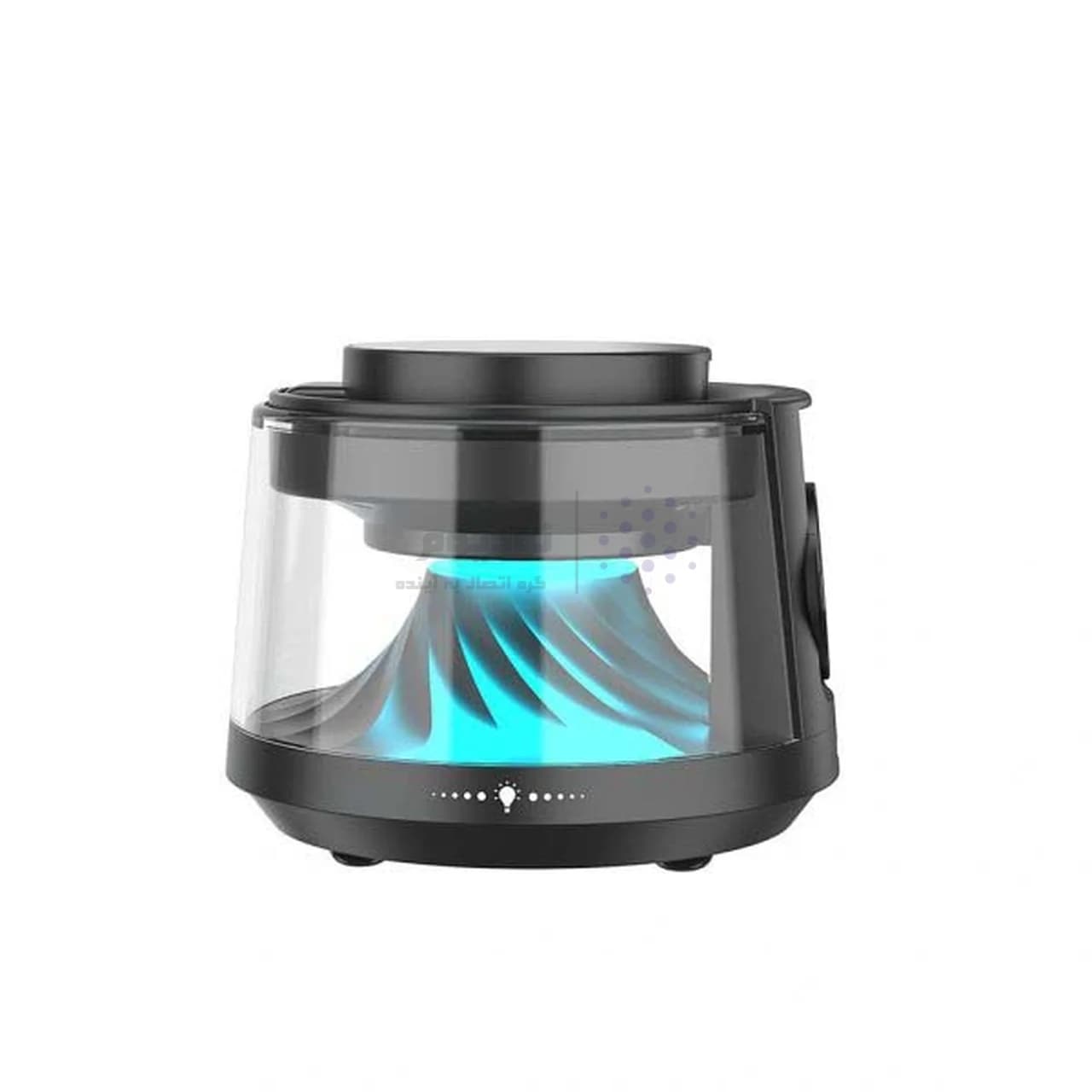 اسپیکر و شارژر وایرلس پنج کاره Wiwu مدل Flow wi-w039 – مشکی (گارانتی شش ماهه شرکتی) — تصویر ۳