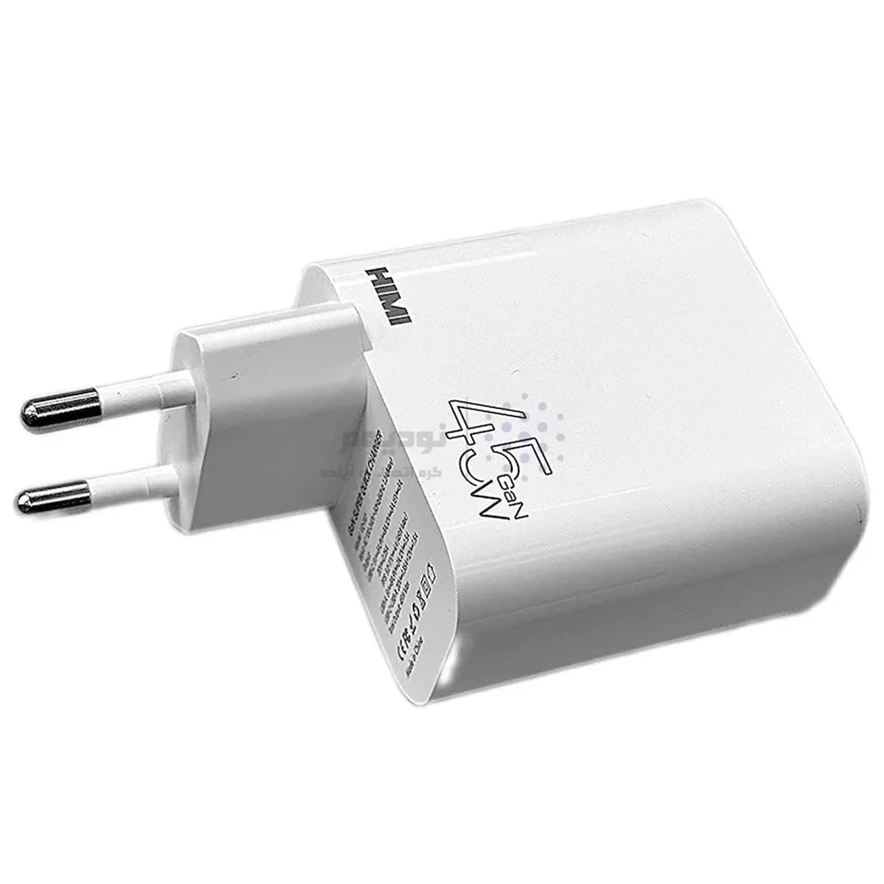 شارژر دیواری فست و PD دو پورت HIMI مدل Nitro Max 2 VQ-T47 45W – سفید (6 ماه گارانتی تعویض شرکتی) — تصویر ۳