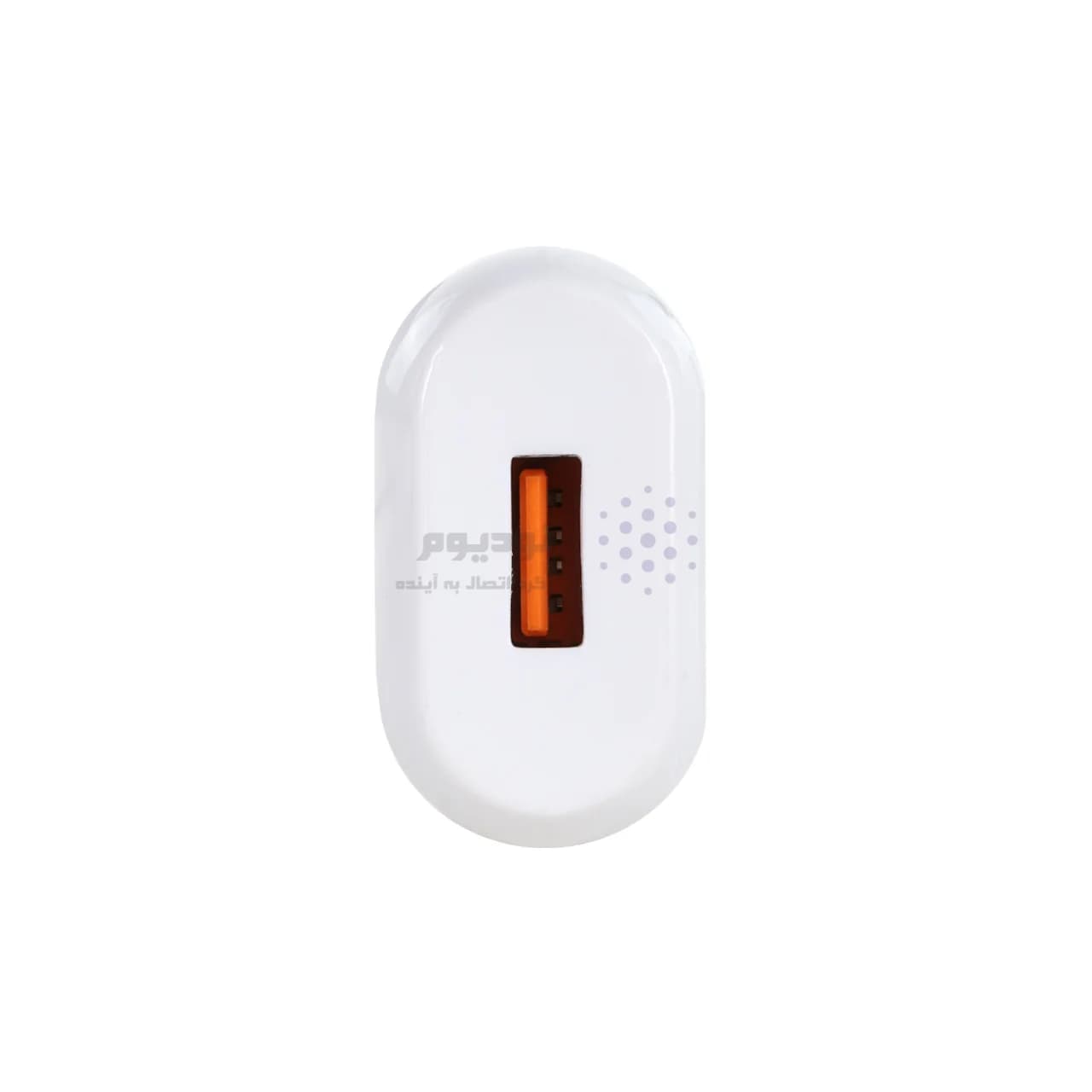 شارژر دیواری فست تک پورت Nitu مدل NT-TC033 12W به همراه کابل شارژ آیفون – سفید (گارانتی 18 ماه تعویض نیکان همراه) — تصویر ۴