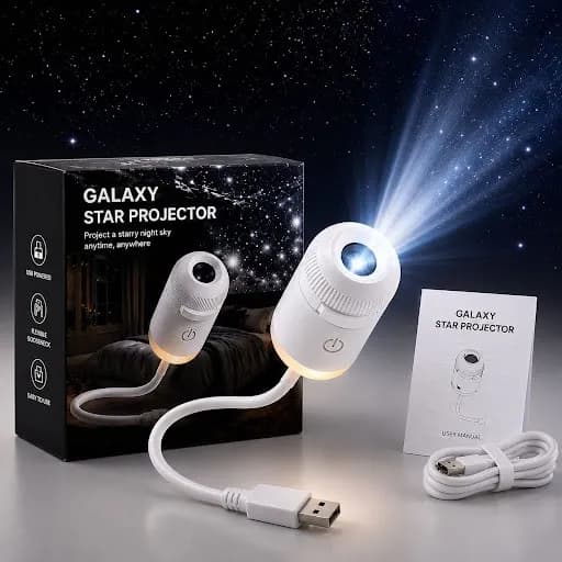 چراغ خواب کهکشان – پرژکتور Starry Sky با 13 دیسک — تصویر ۳