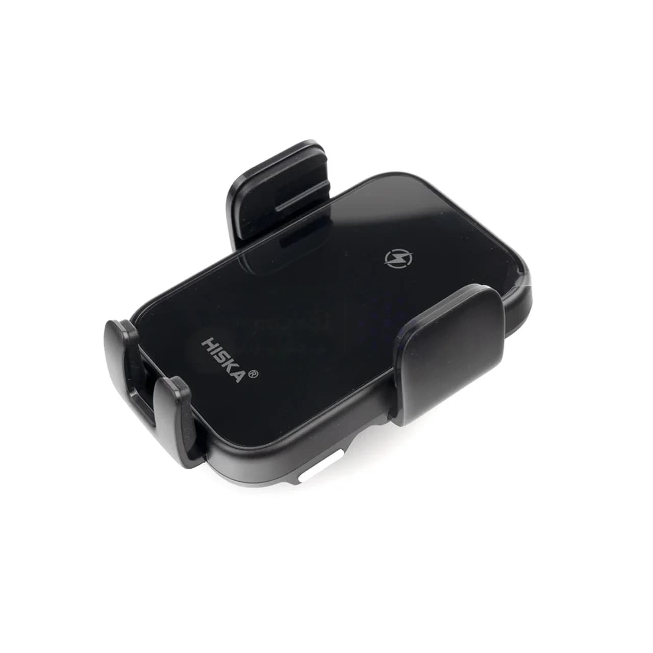 شارژر وایرلس و هولدر گوشی موبایل دریچه کولری Hiska مدل HK-2355W – مشکی — تصویر ۴