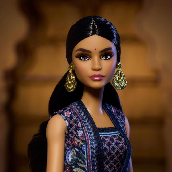 عروسک باربی Anita Dongre دیوالی از مجموعه Signature مدل HRM91 — تصویر ۲