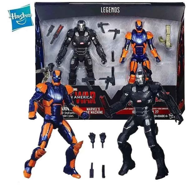 اکشن فیگور نبرد ماشین جنگی و آیرون من WAR MACHINE and IRON MAN — تصویر ۲