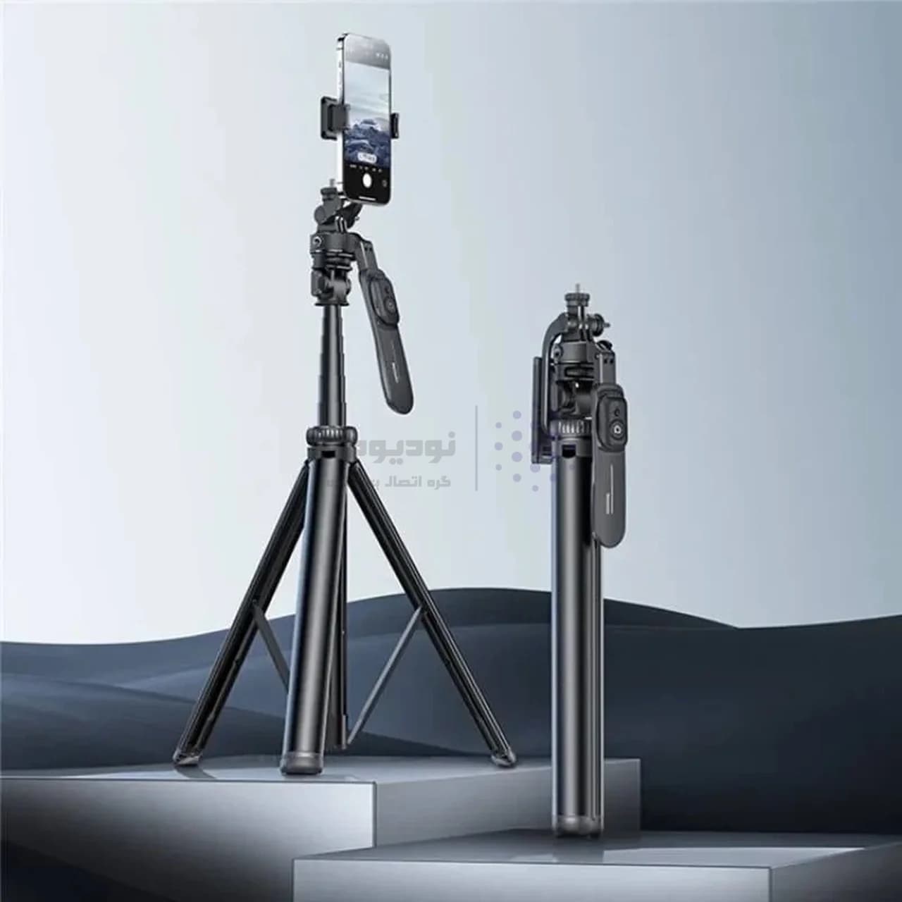 مونوپاد و سه پایه نگهدارنده گوشی موبایل و دوربین Yesido مدل SF17 – مشکی (گارانتی 18 ماهه تعویض نیکان همراه) — تصویر ۳