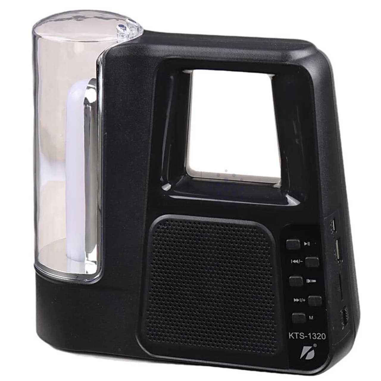 اسپیکر بی سیم BIG SOUND مدل KTS-1320 – مشکی – TCO (دارای چراغ قوه) — تصویر ۲