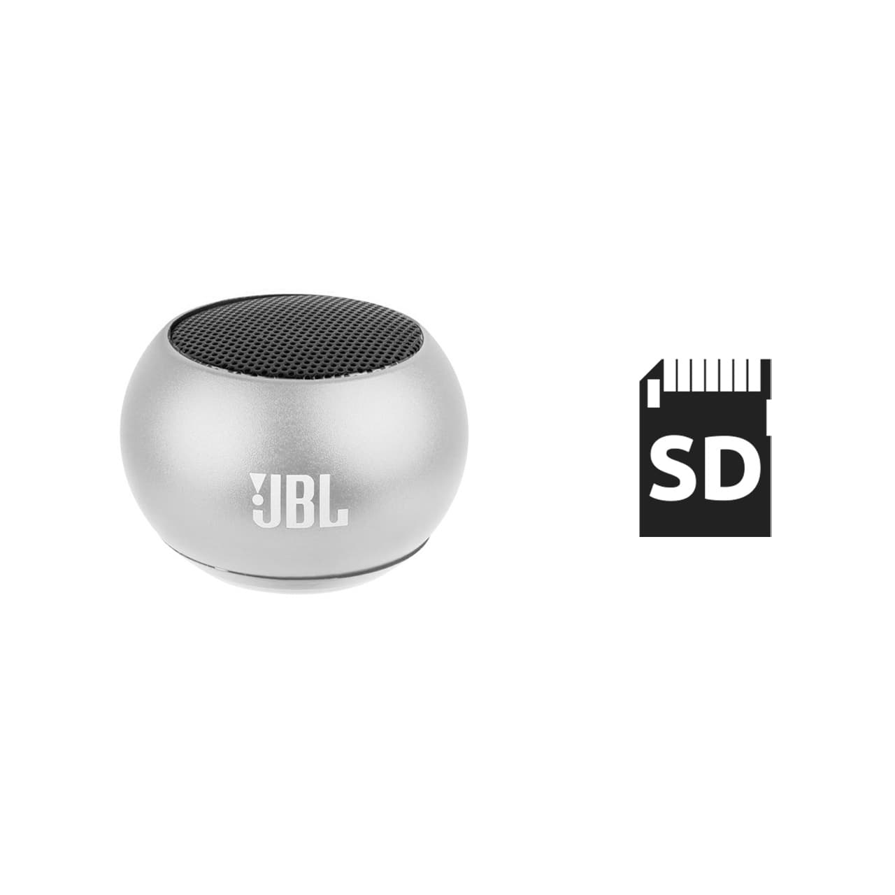 اسپیکر پرتابل رم خور JBL مدل Mini M3 – نقره ای High Copy — تصویر ۹