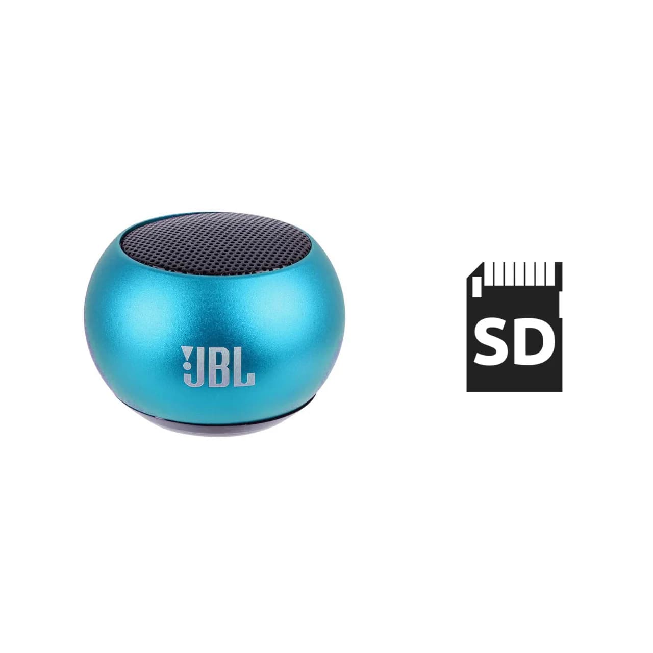 اسپیکر پرتابل رم خور JBL مدل Mini M3 – آبی High Copy