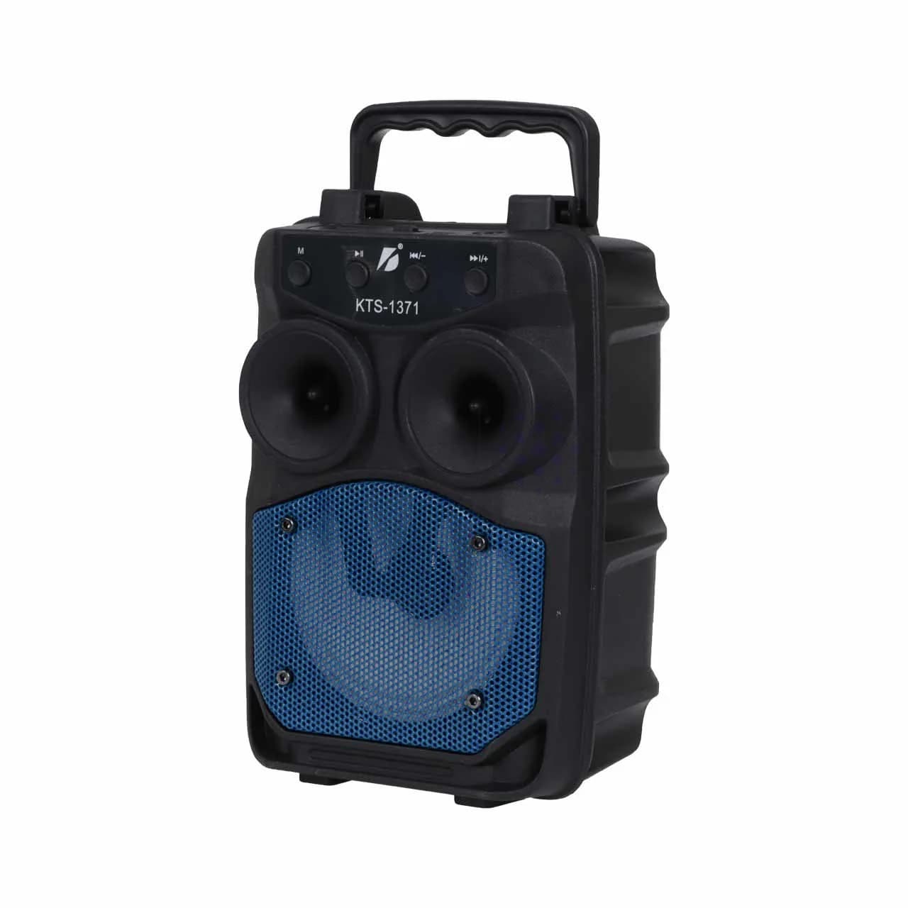 اسپیکر5W بی سیم BIG SOUND مدل KTS-1371 – آبی — تصویر ۲