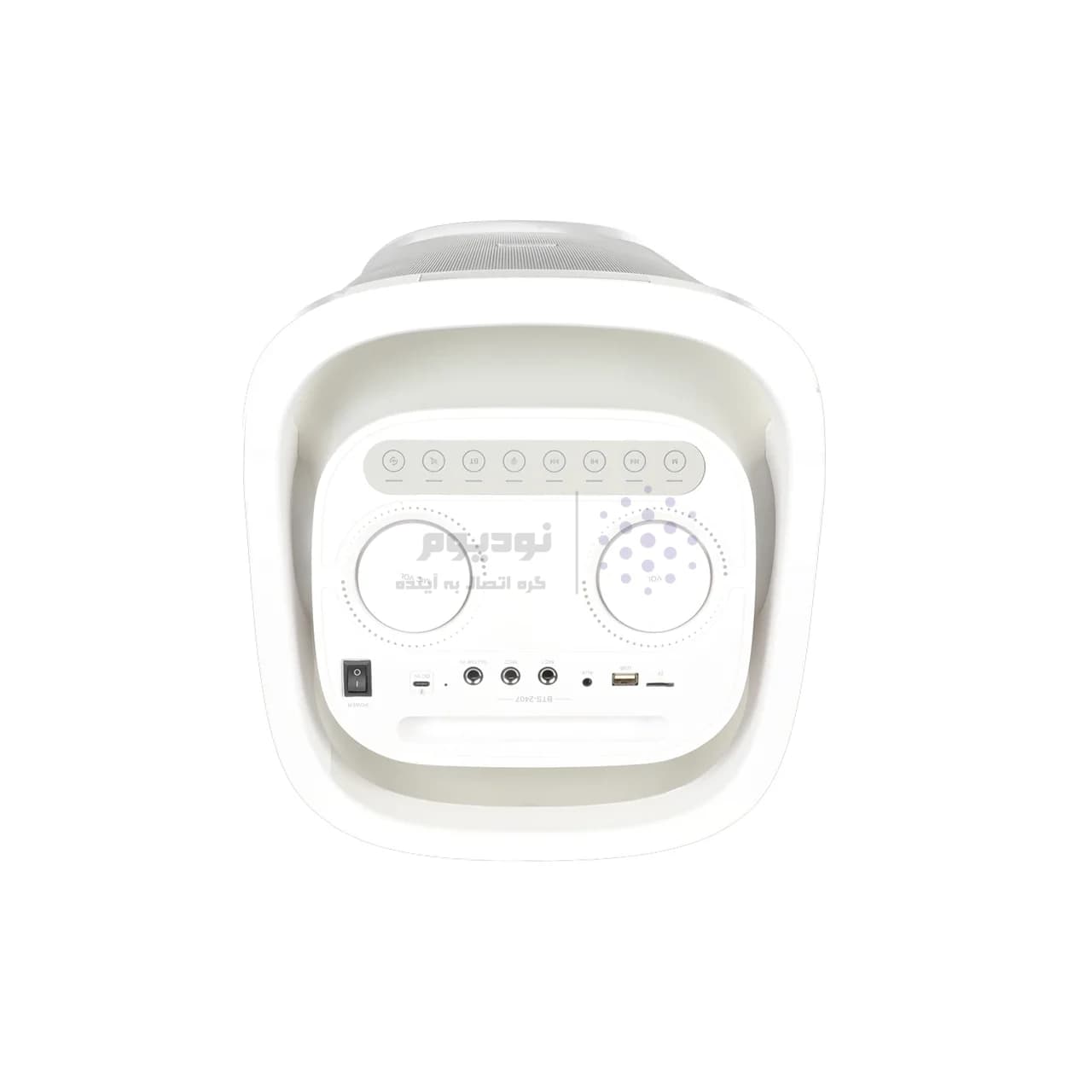 اسپیکر 60W بی سیم Brodu مدل BTS-2407 – مشکی — تصویر ۵