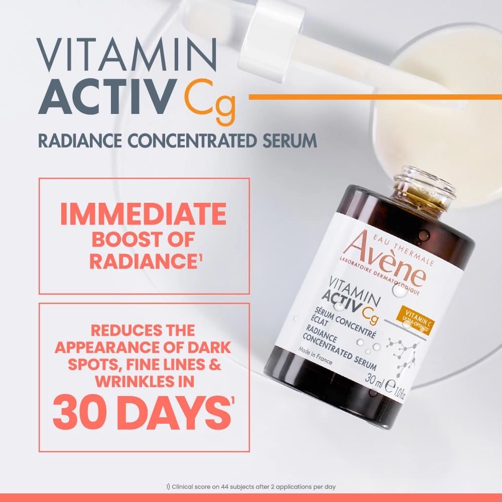 سرم ویتامین Cg اون اصل (Avene Vitamin Activ Cg Serum) — تصویر ۲