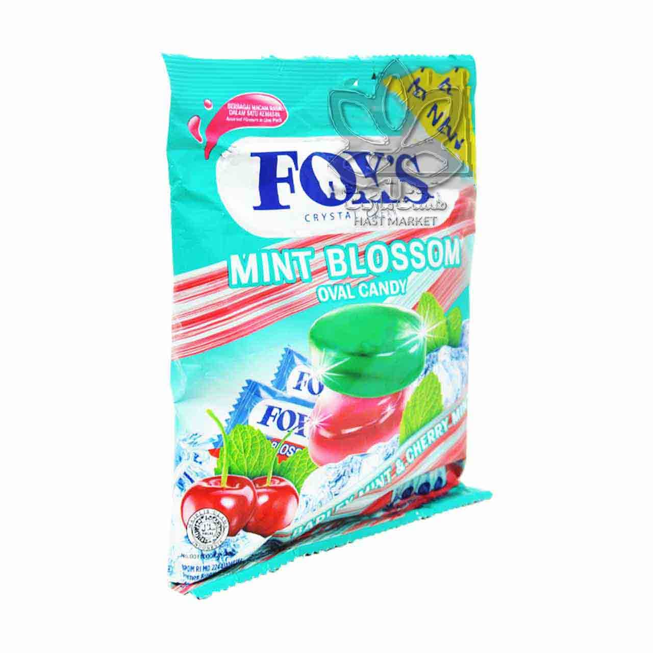 آبنبات نعنا آلبالو و نعنا یخی ۱۲۵ گرم اووال فوکس – fox’s — تصویر ۲