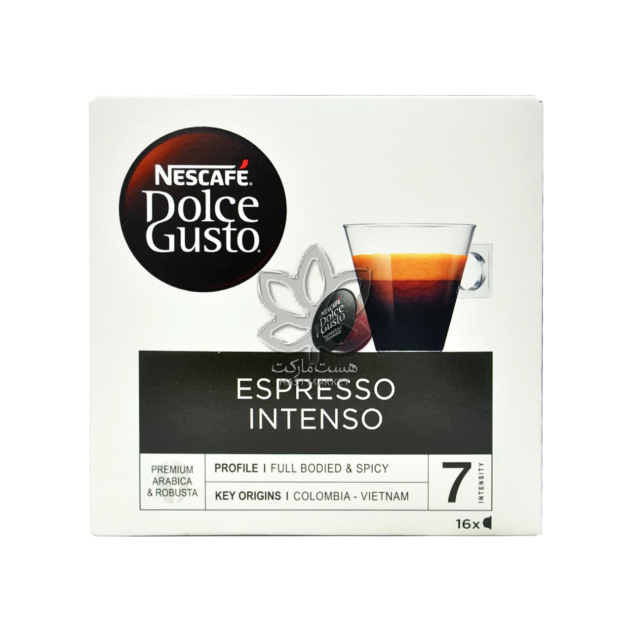 کپسول قهوه اسپرسو اینتنسو دولچه گوستو ۱۶ عدد نسکافه – nescafe