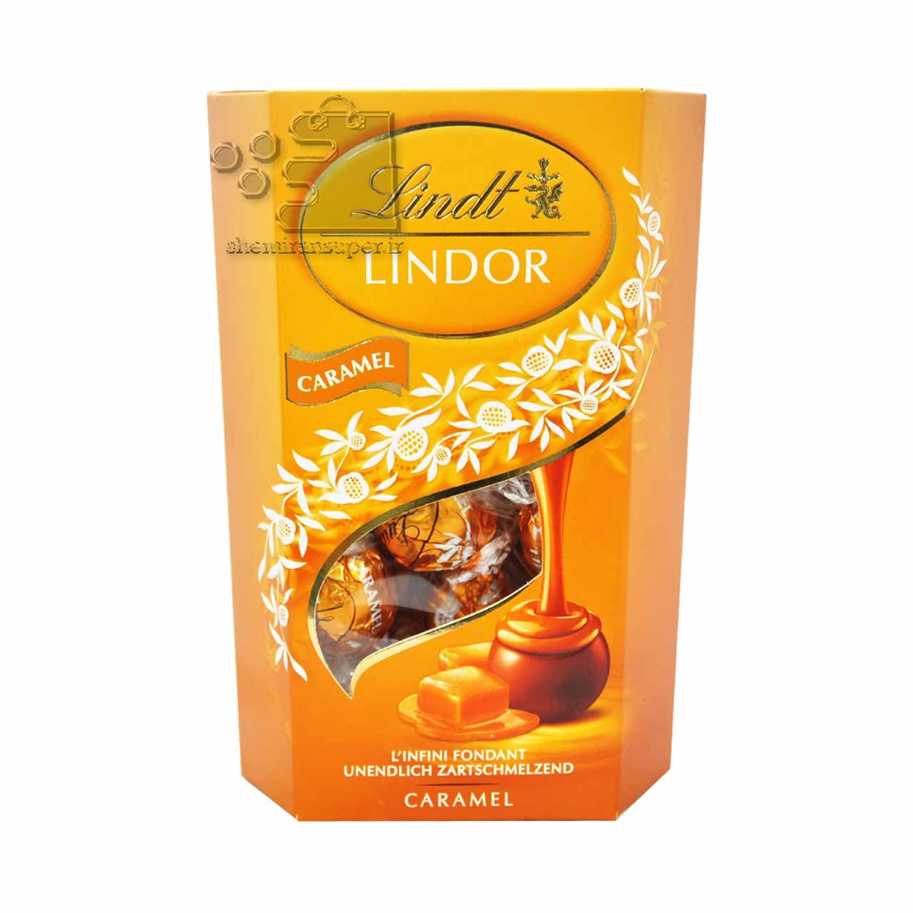 شکلات کاراملی ۲۰۰ گرم لینت لیندور – lindt