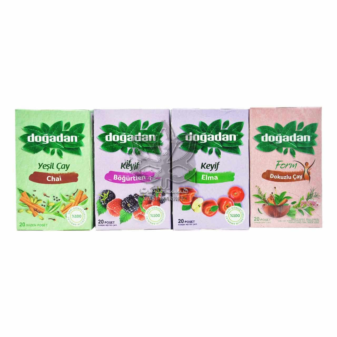 دمنوش توت سیاه ( بلک بری ) ۲۰ عدد دوقادان – dogadan — تصویر ۳