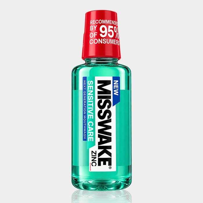 دهانشویه دندان‌های حساس سنسیتیو کر میسویک Misswake Sensitive Care Mouthwash