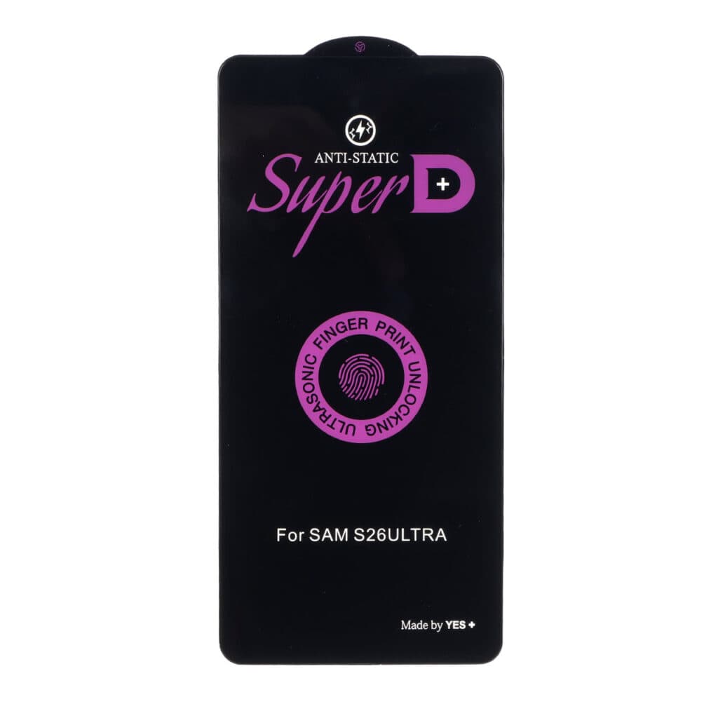 محافظ صفحه نمایش شیشه ای Super D Anti Static Yes Plus مدل Samsung Galaxy S26 Ultra — تصویر ۲