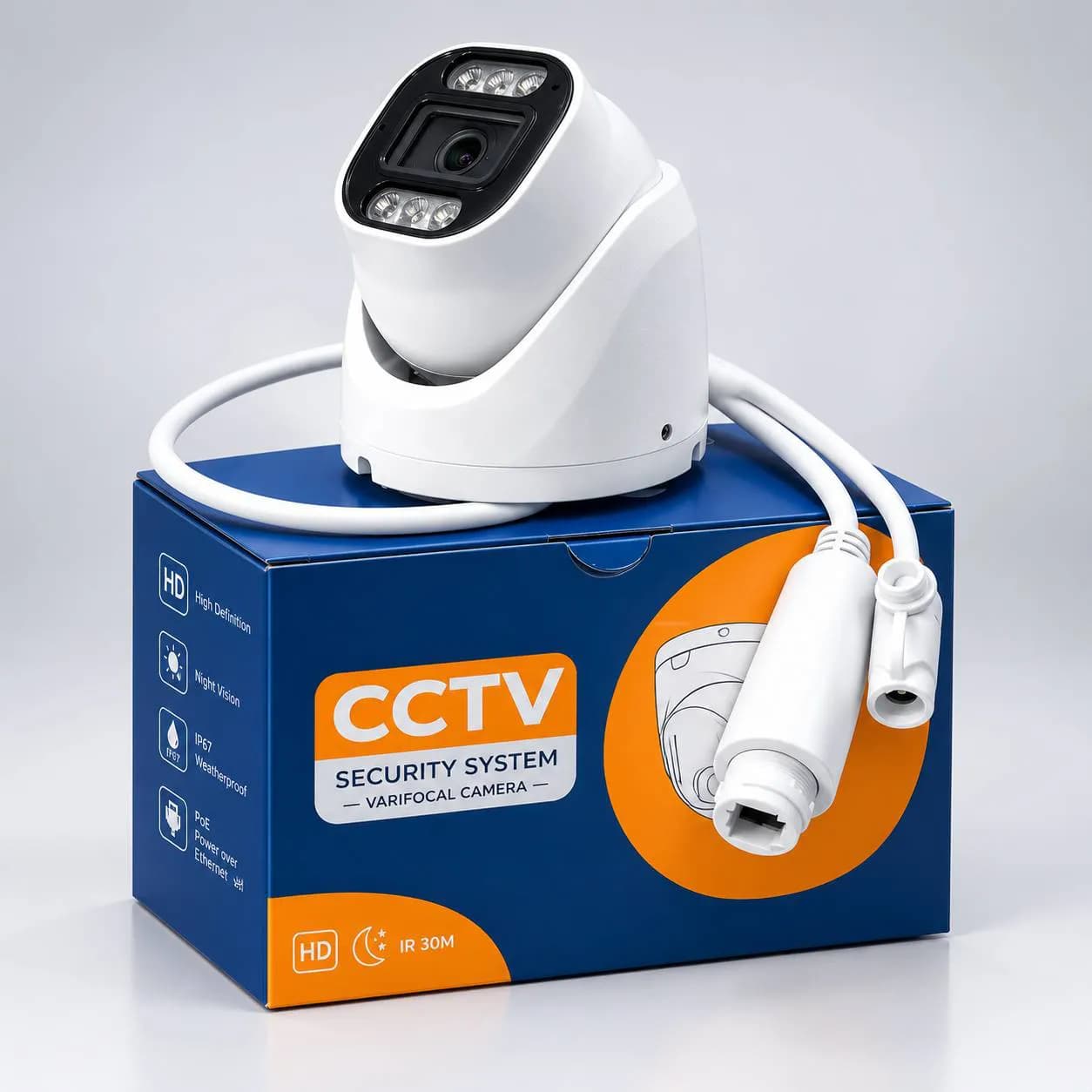 دوربین مداربسته دام تحت شبکه (IP) 8 مگاپیکسل مدل DM-95H8SX-W/8MP — تصویر ۳