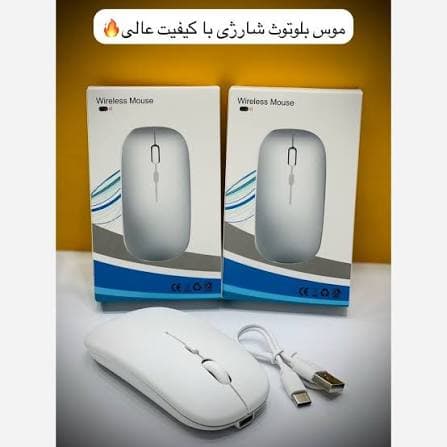 موس بیسیم سایلنت Wireless Mouse کدk24230 — تصویر ۴