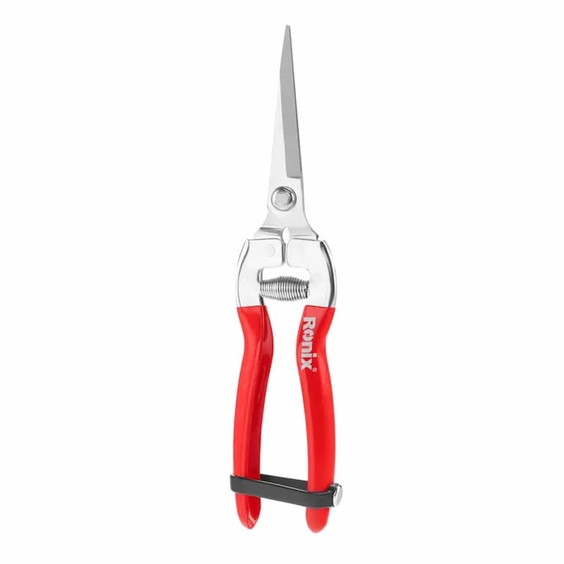 قیچی میوه چینی رونیکس مدل RONIX RH-3150 با تیغه مستقیم و طول 200 میلی متر