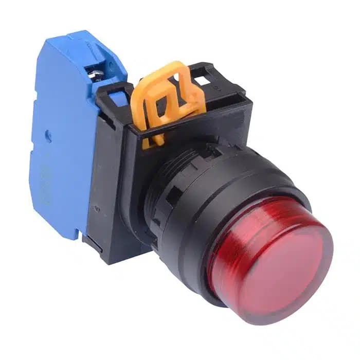 شستی فشاری خودنگهدار چراغدار قرمز مدل KACON j2-3710QR A2