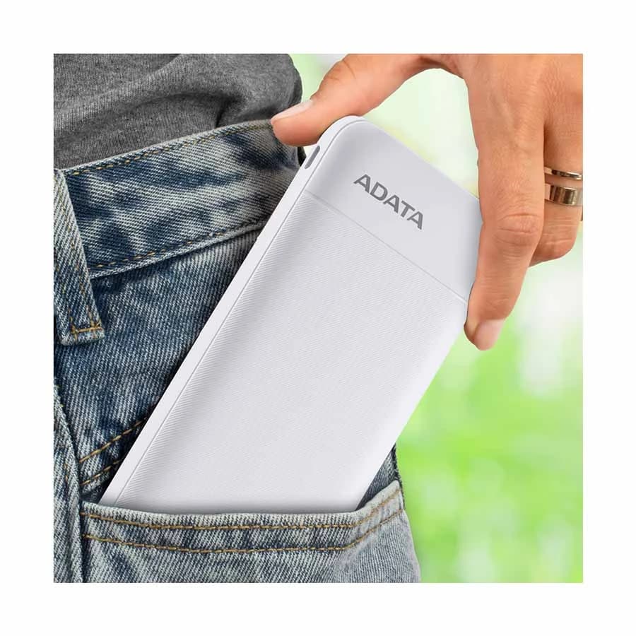 پاور بانک ای دیتا مدل Adata C100 10000mAh سفید — تصویر ۵