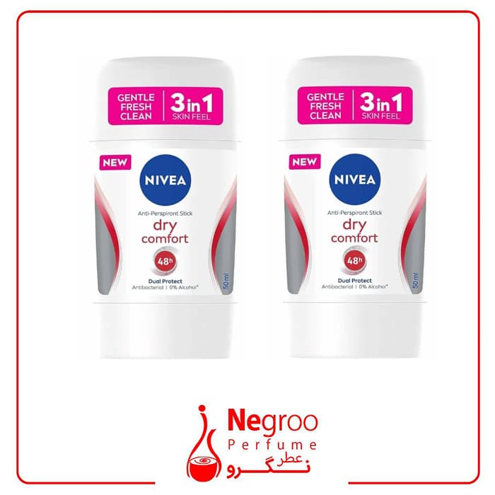 استیک ضد تعریق زنانه نیوآ مدل Dry Comfort حجم 50 میلی لیتر اورجینال — تصویر ۲