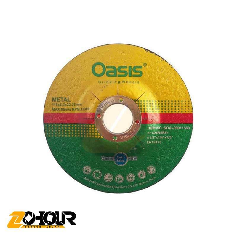 صفحه سنگ ساب 6×115 میلیمتری اوسیس مدل Oasis SOA-09811560