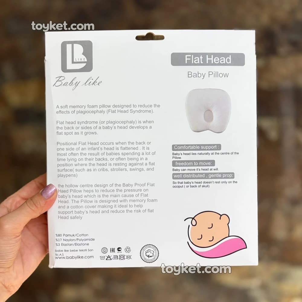 بالش فرمدهی سر نوزاد مموری فوم بیبی لایک Baby Like — تصویر ۵