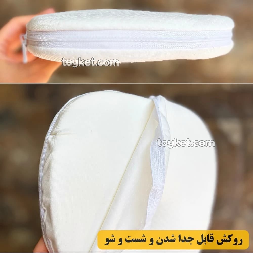 بالش فرمدهی سر نوزاد مموری فوم بیبی لایک Baby Like — تصویر ۳